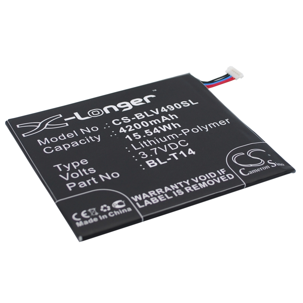 Batería de la tableta LG CS-BLV490SL