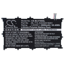 Reemplazo de batería compatible para LG BL-T13,EAC62418201