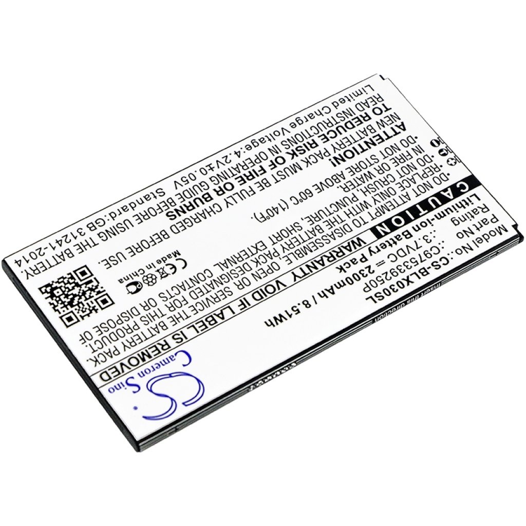 Batería del teléfono móvil BLU CS-BLX030SL