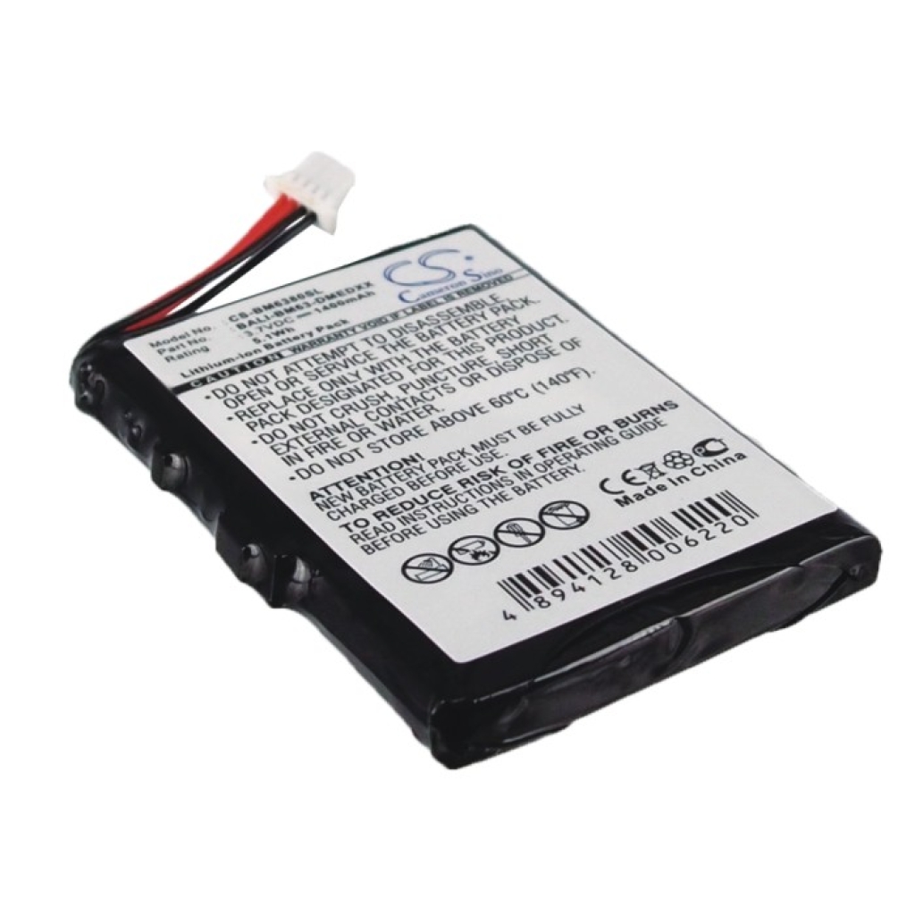 GPS, Batería del Navegador BlueMedia CS-BM6380SL