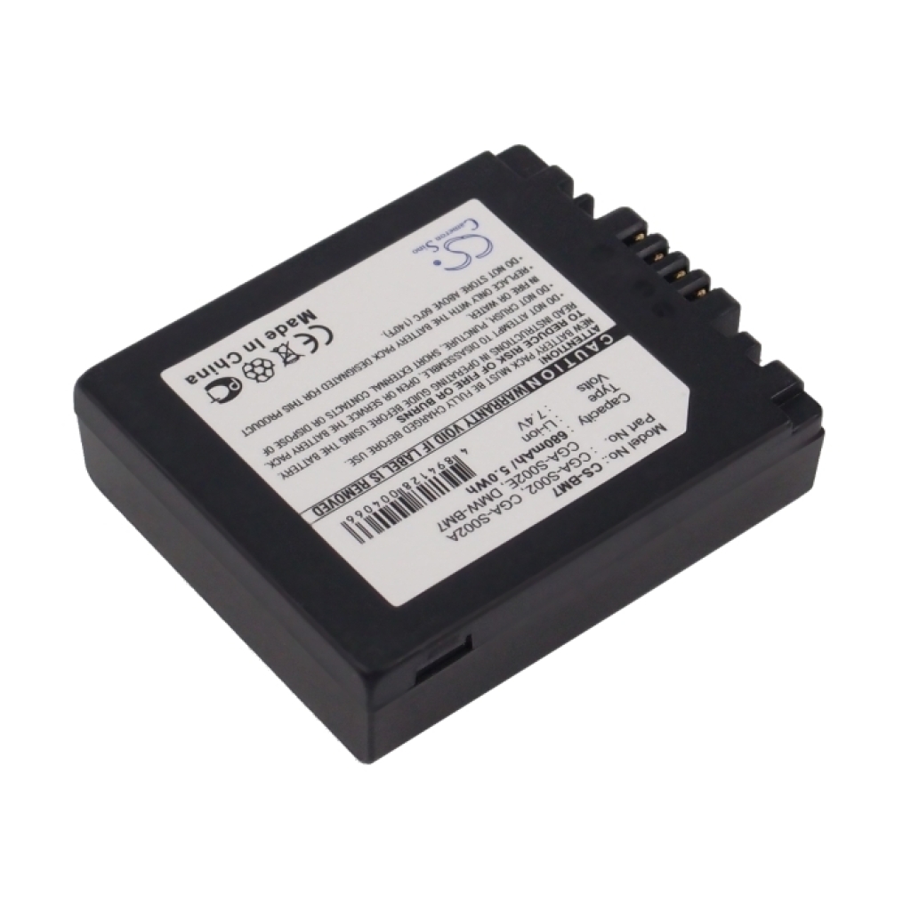 Batería de la cámara Panasonic CS-BM7
