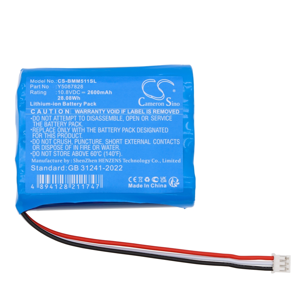 Batería de la impresora Brady CS-BMM511SL