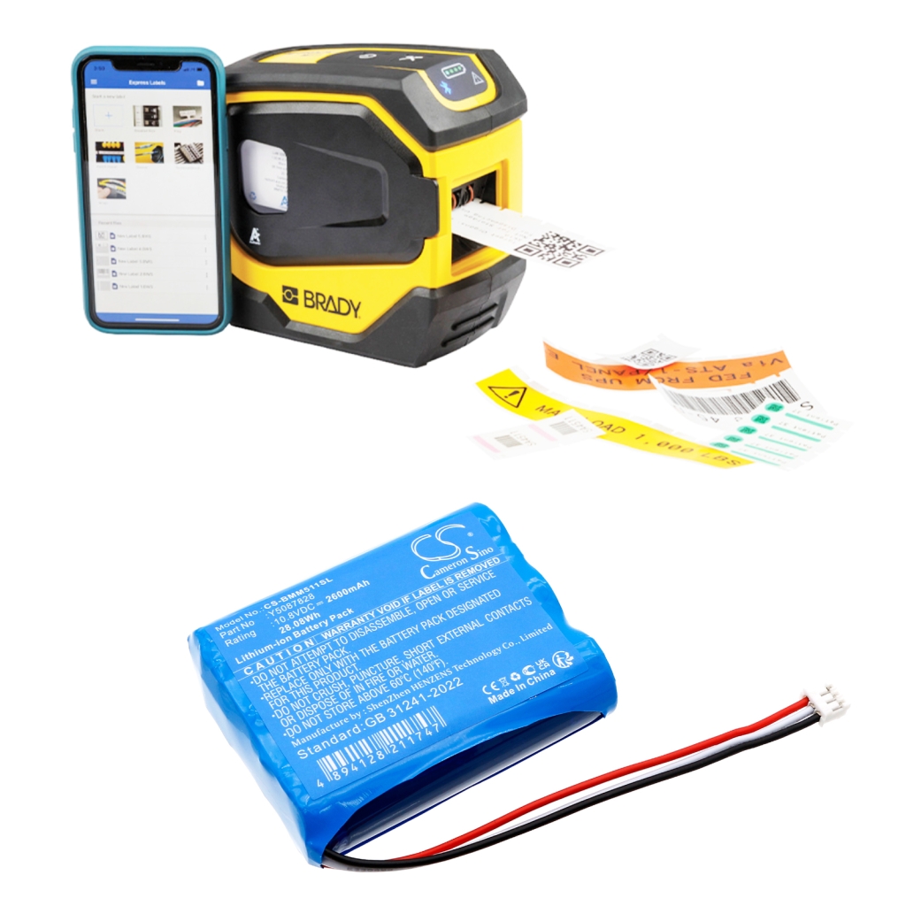 Batería de la impresora Brady CS-BMM511SL