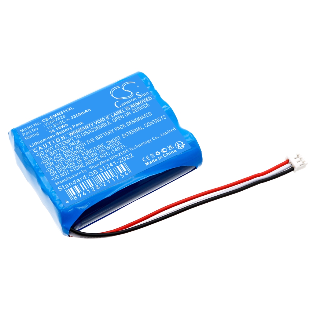 Batería de la impresora Brady CS-BMM511XL