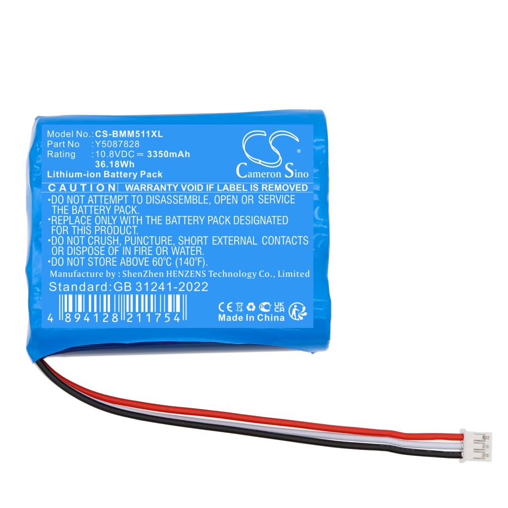 Batería de la impresora Brady CS-BMM511XL