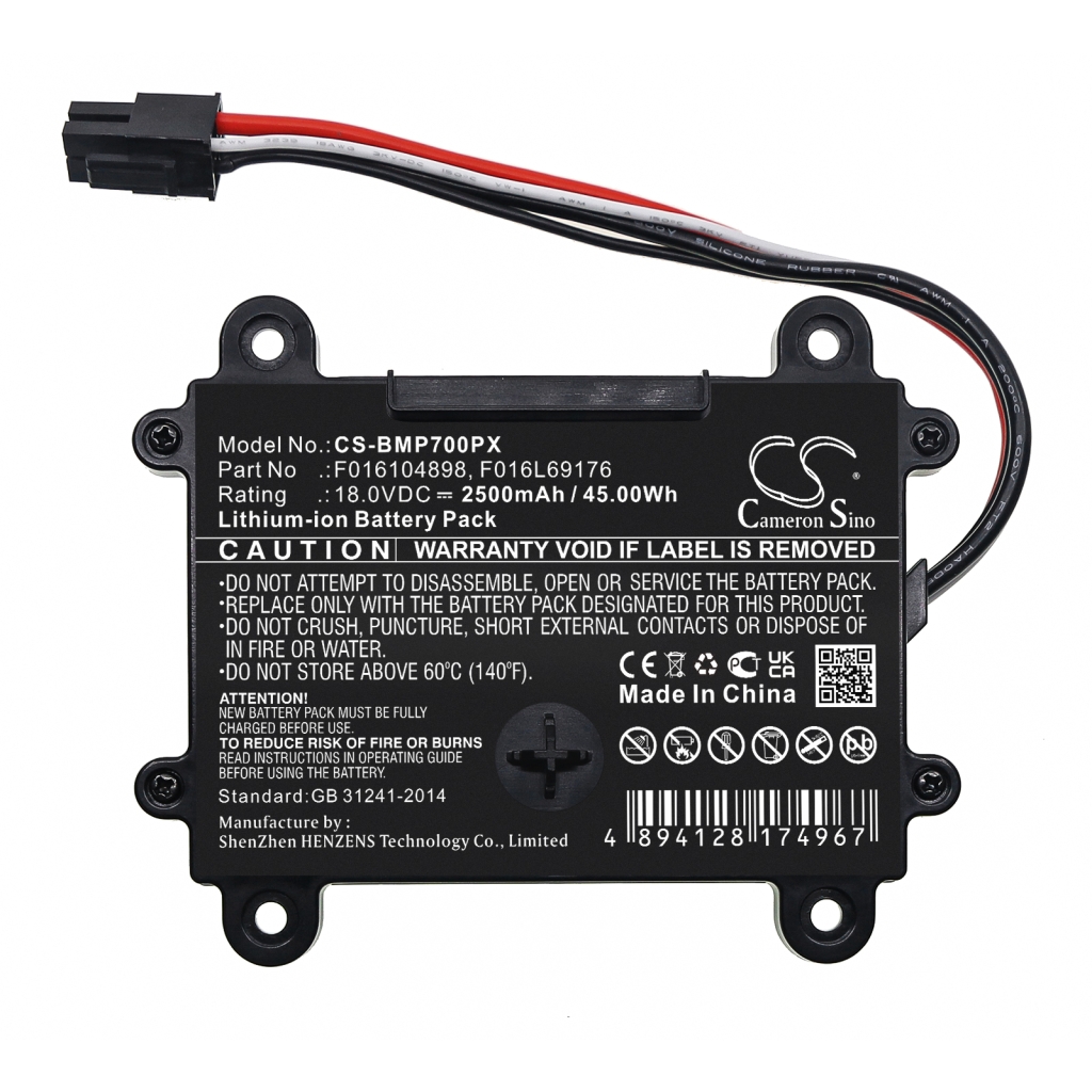 Batería para herramientas eléctricas Bosch Indego 400 Connected