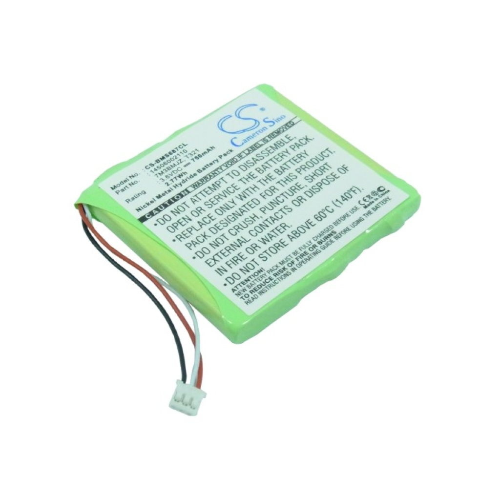 DeTewe GP Schneider Tiptel Batería para teléfono inalámbrico CS-BMS687CL