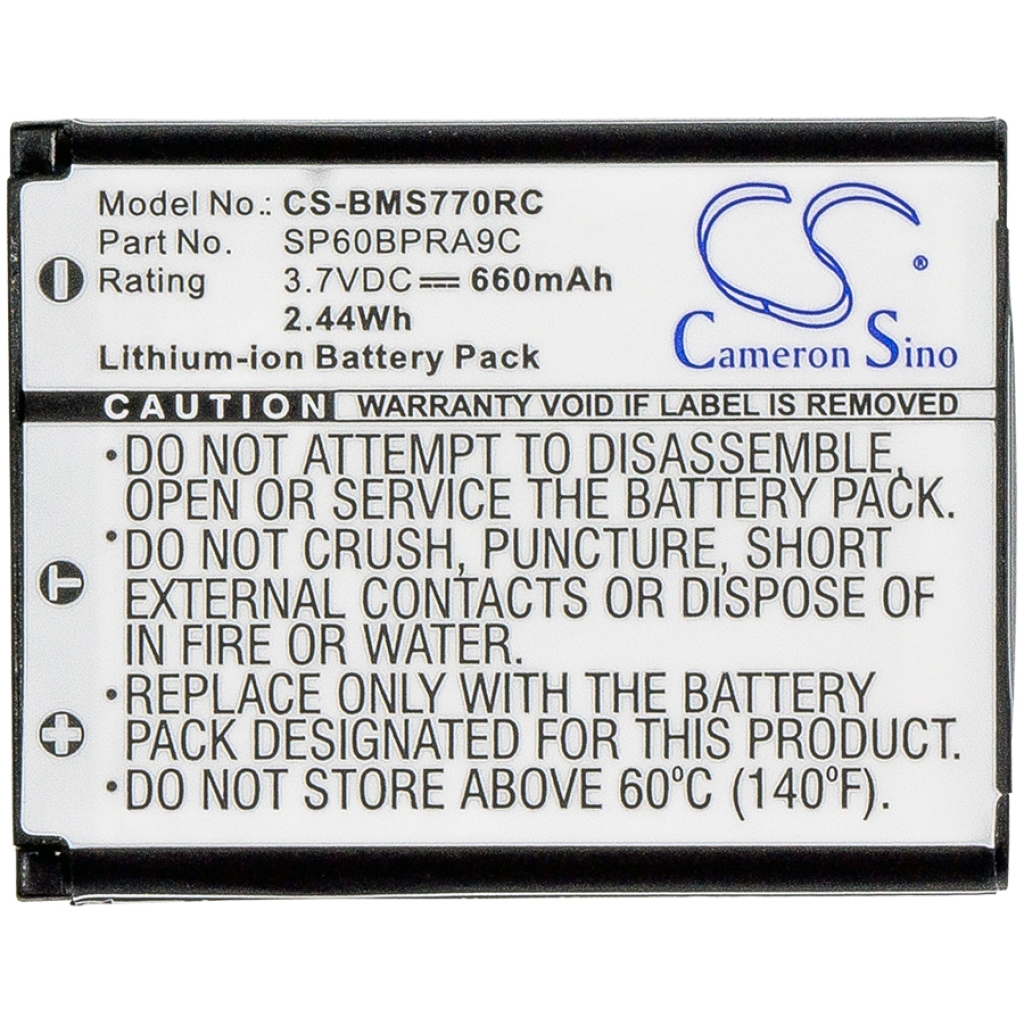 Baterías Sustituye SP60BPRA9C