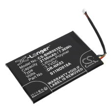 Reemplazo de batería compatible para Barnes & noble DR-NK03,MLP305787,S11ND018A