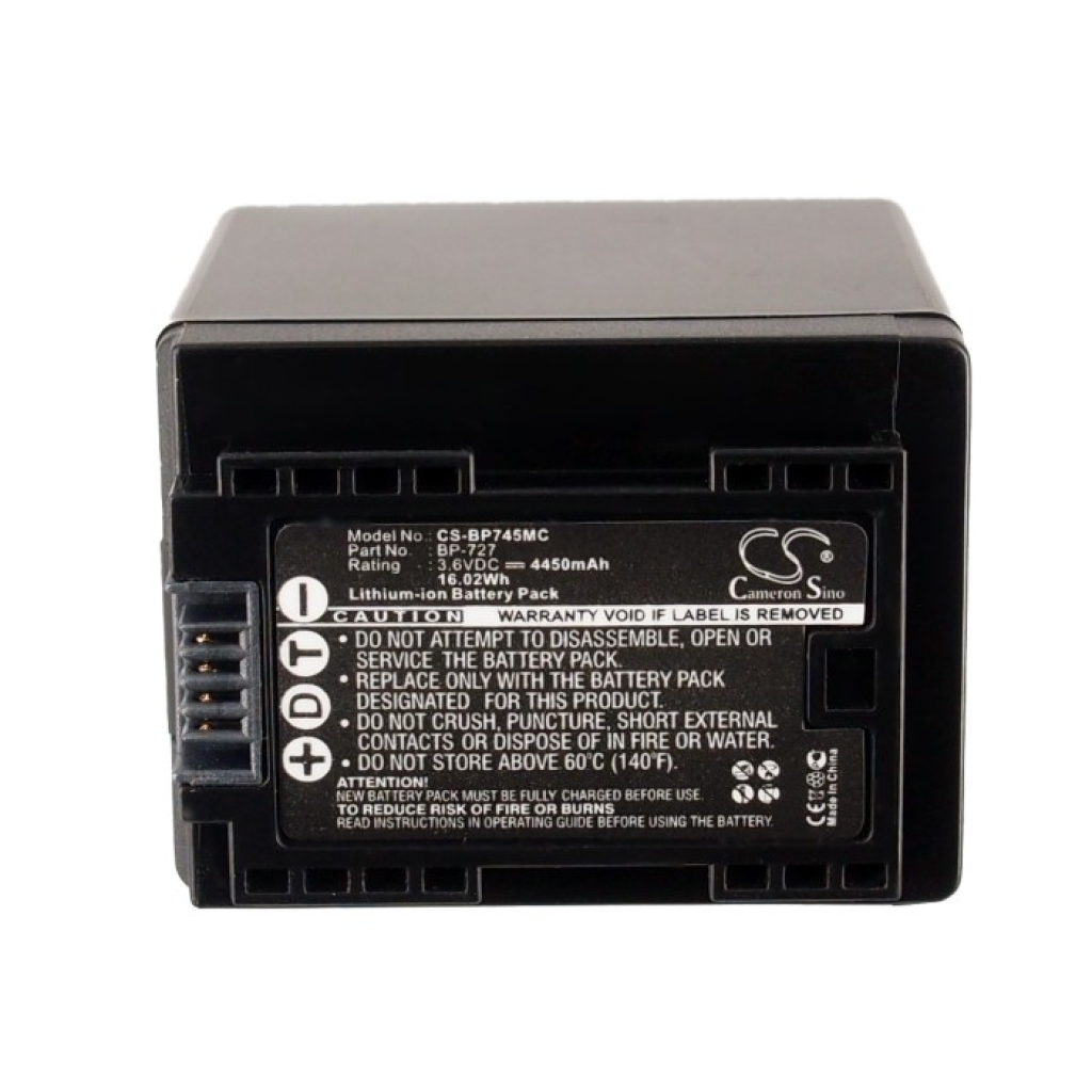 Batería de la cámara Canon IXIA HF R306