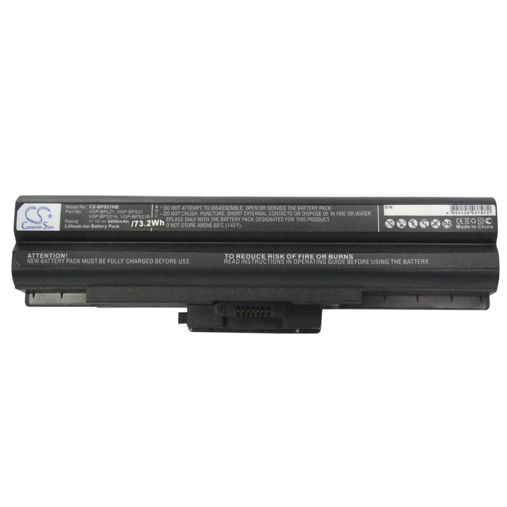 Batería para portátil Sony VAIO VGN-CS92JS