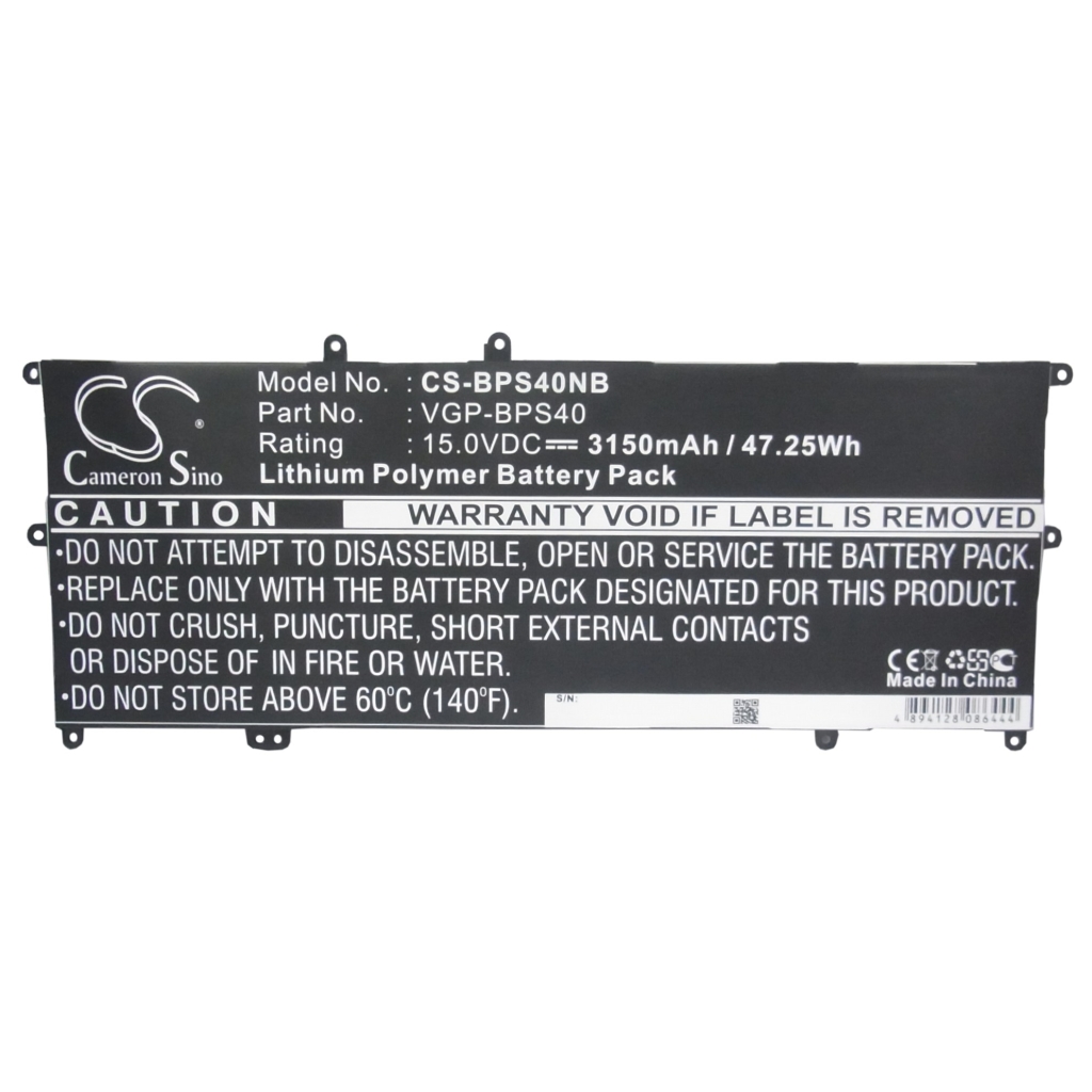 Batería para portátil Sony CS-BPS40NB