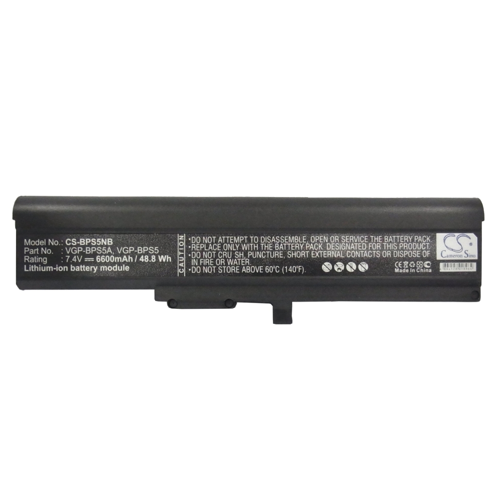 Batería para portátil Sony VAIO VGN-TX90PS3A