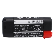 Reemplazo de batería compatible para Black & decker VPX0111