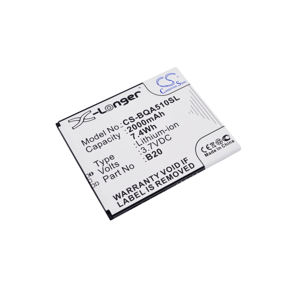 Batería del teléfono móvil Bq CS-BQA510SL
