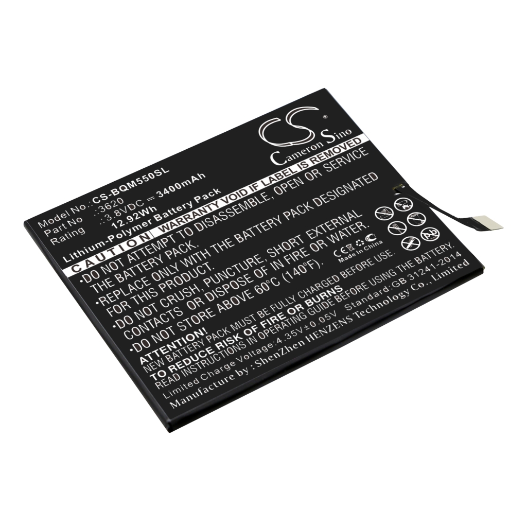 Batería del teléfono móvil Bq CS-BQM550SL