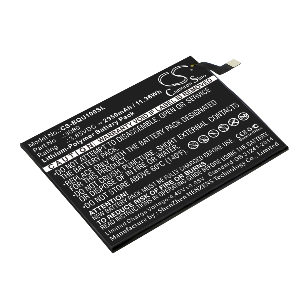 Batería del teléfono móvil Bq CS-BQU100SL
