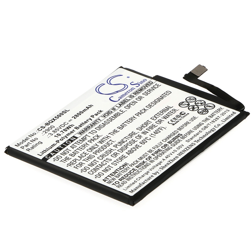 Batería del teléfono móvil Bq CS-BQX500SL