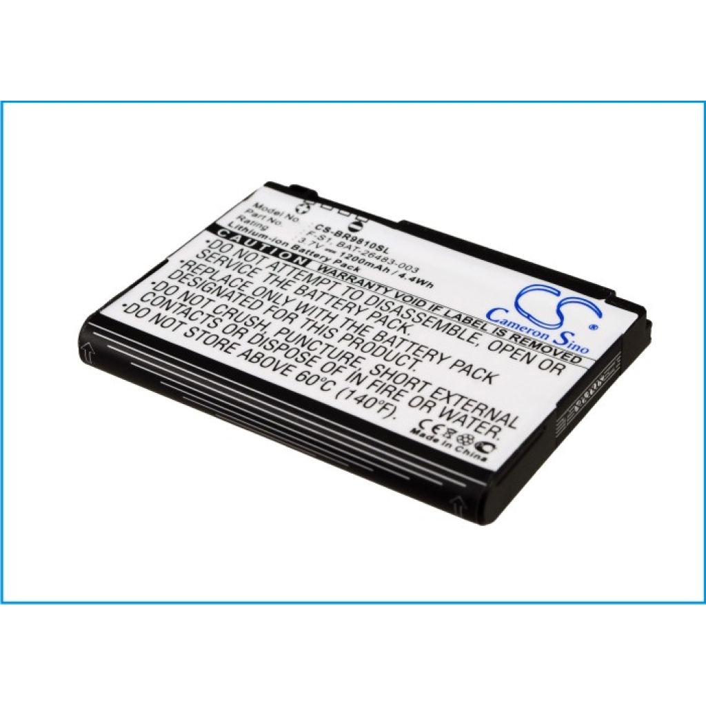 Batería del teléfono móvil Blackberry Torch Slider 9800