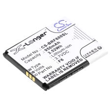 Reemplazo de batería compatible para Brondi F6