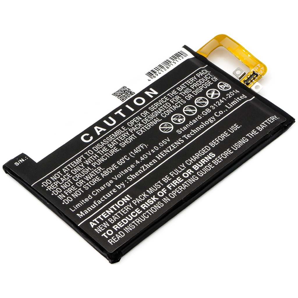 Batería del teléfono móvil Blackberry CS-BRK100SL