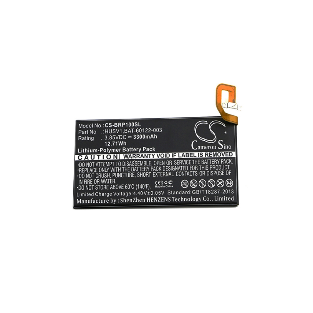 Batería del teléfono móvil Blackberry CS-BRP100SL