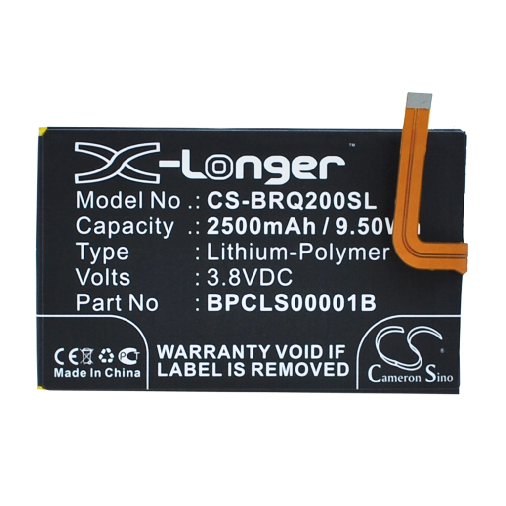 Batería del teléfono móvil Blackberry CS-BRQ200SL