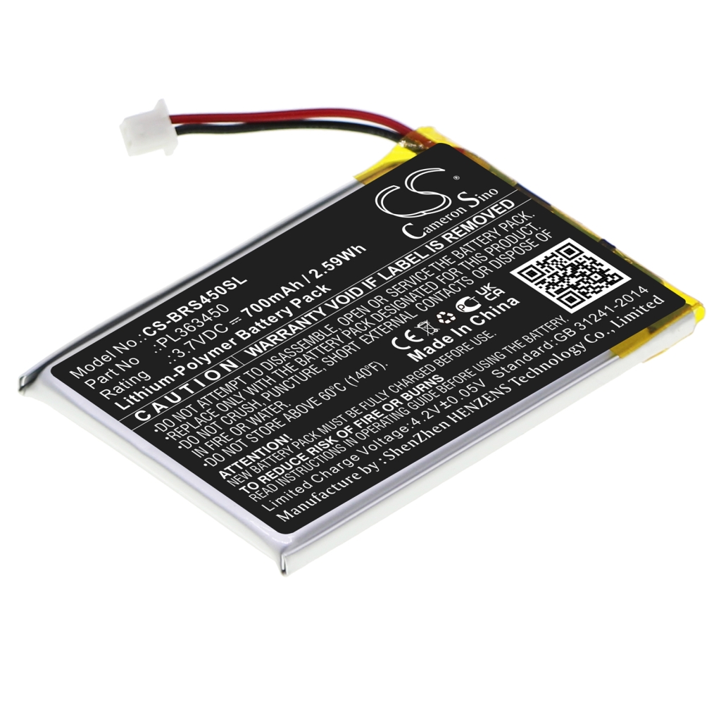 Batería para auriculares inalámbricos Blueparrott CS-BRS450SL