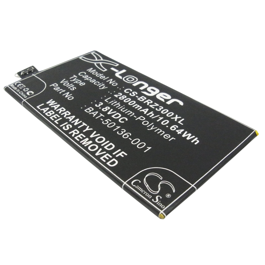 Batería del teléfono móvil Blackberry CS-BRZ300XL