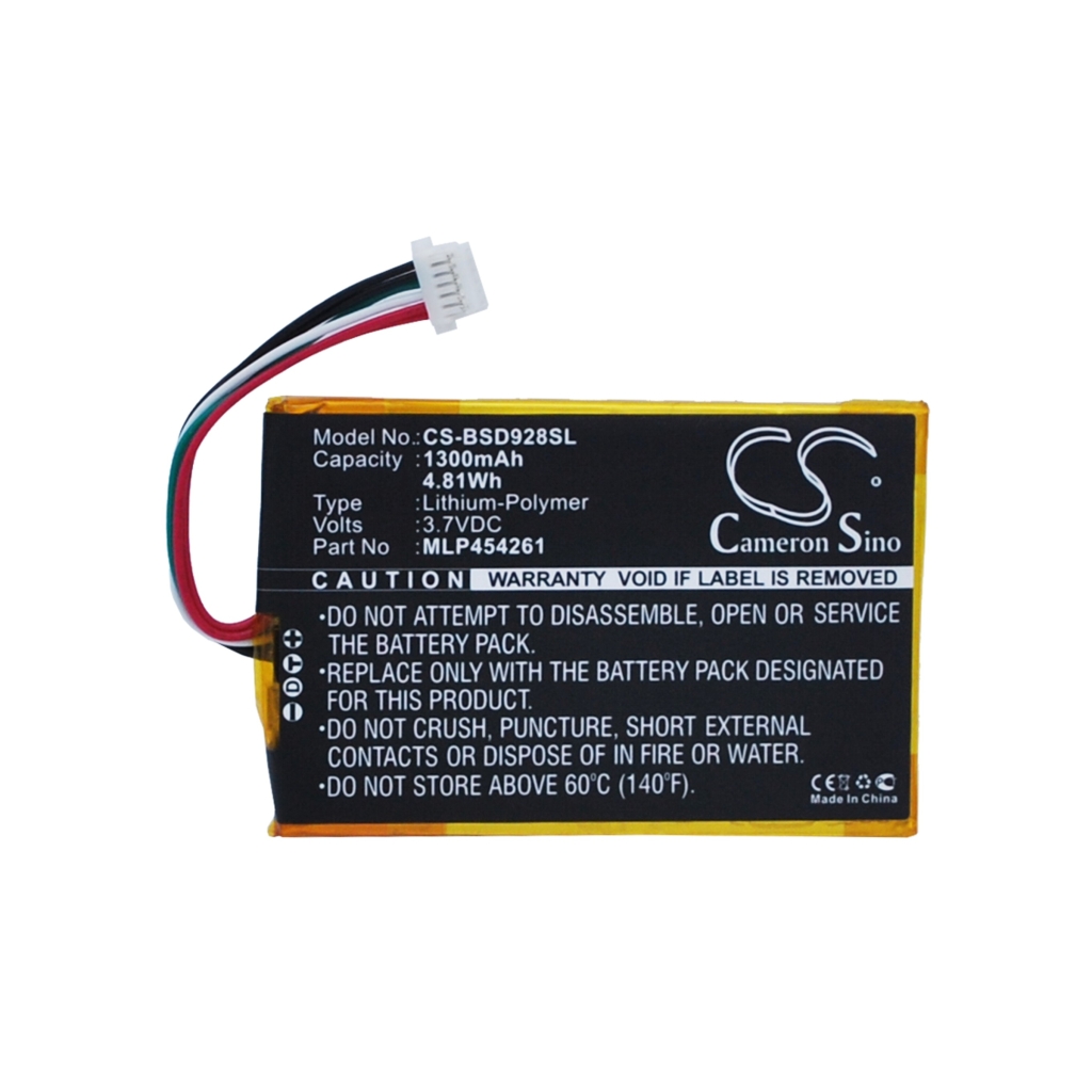 Batería Ebook, eReader Bambook CS-BSD928SL