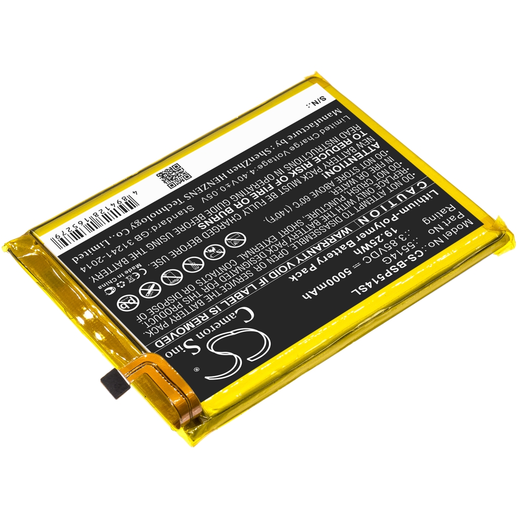 Batería del teléfono móvil Bq CS-BSP514SL