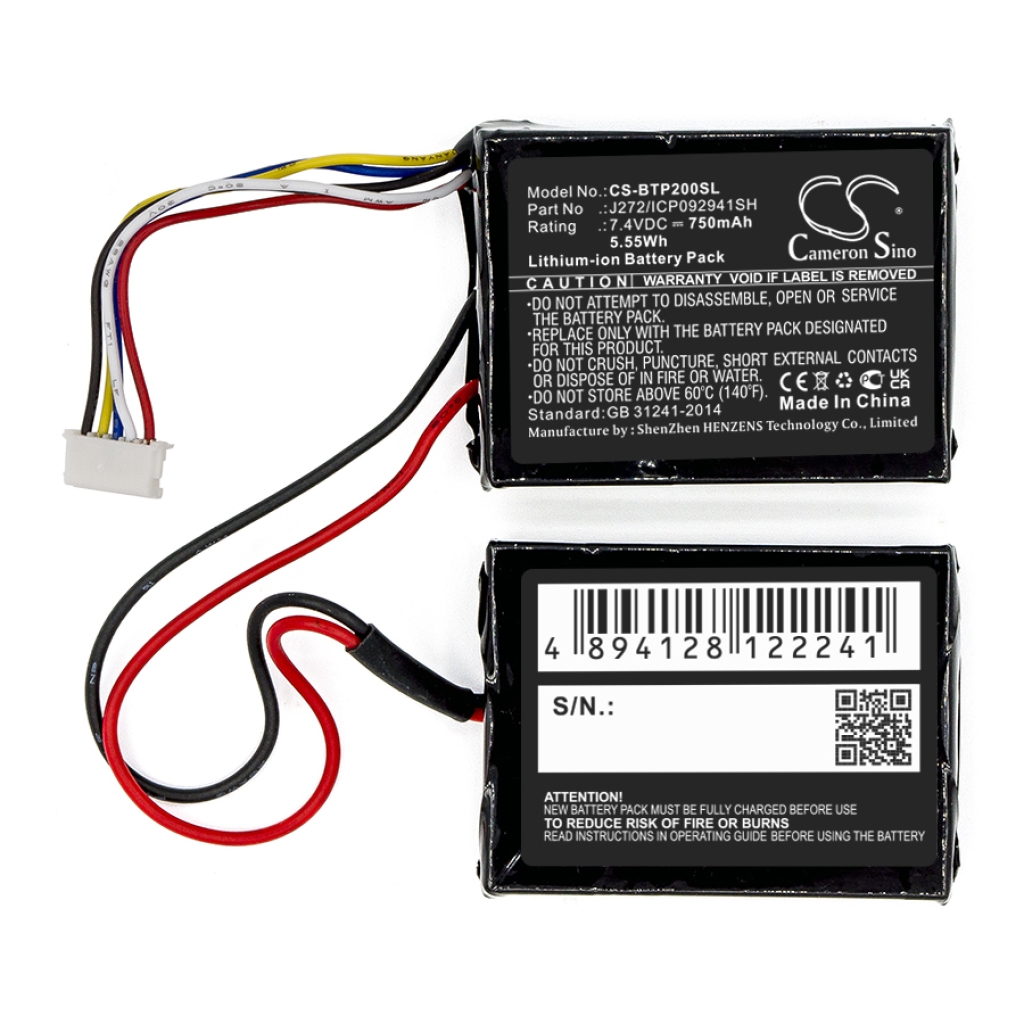 Batería del altavoz Beats CS-BTP200SL