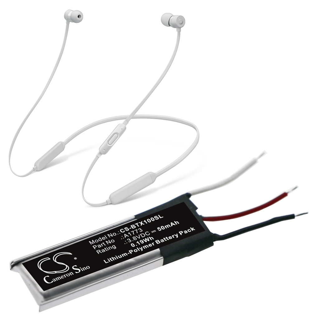 Batería para auriculares inalámbricos Beats CS-BTX100SL
