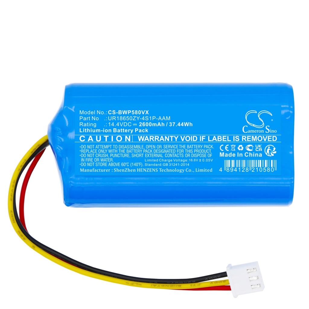 Batería de vacío Bobsweep CS-BWP580VX