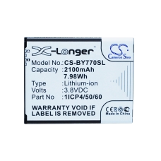 Reemplazo de batería compatible para Vtech 1ICP4/50/60-210AR