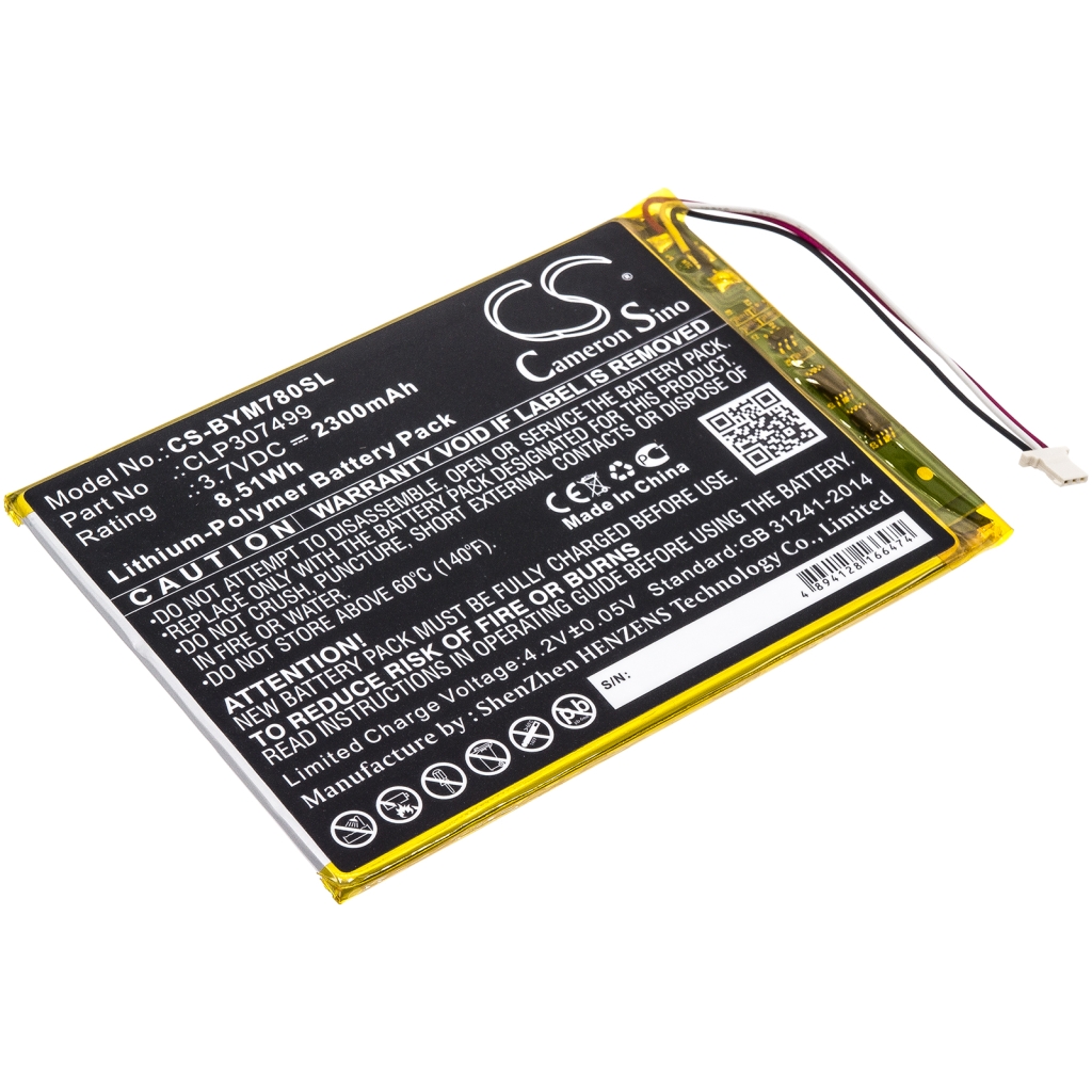 Batería Ebook, eReader Boyue CS-BYM780SL