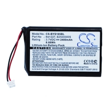 Reemplazo de batería compatible para Baracoda B25000001,B25000005,BD1227