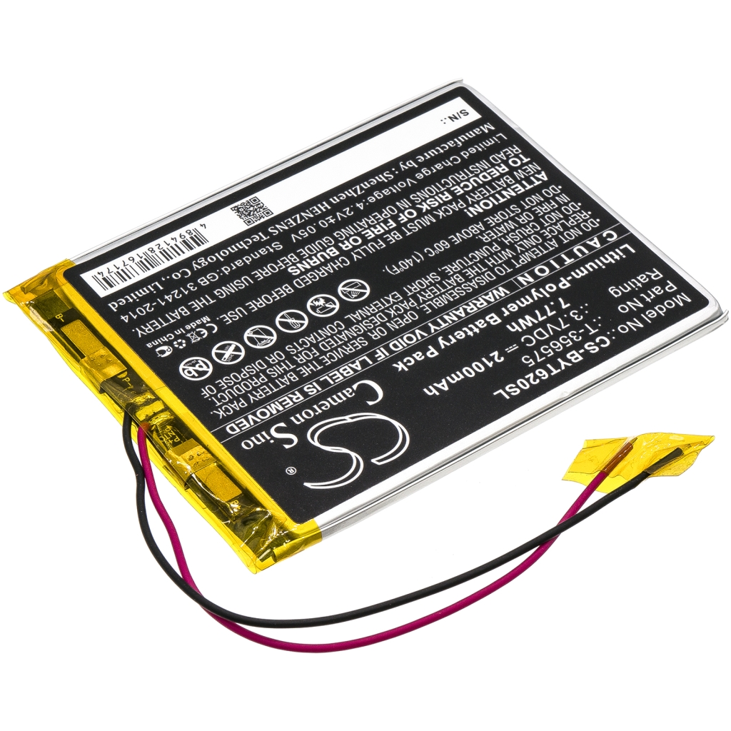 Batería Ebook, eReader Boyue CS-BYT620SL