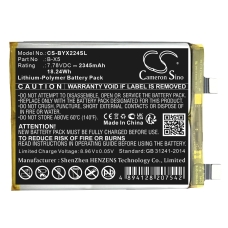 Reemplazo de batería compatible para Vivo B-X5