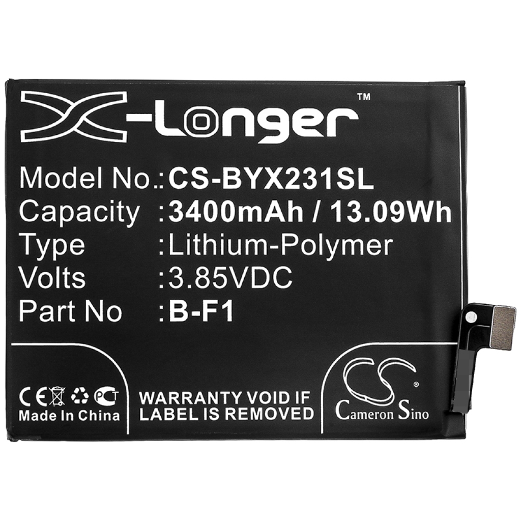 Batería del teléfono móvil Vivo CS-BYX231SL