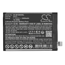 Reemplazo de batería compatible para Vivo BA03