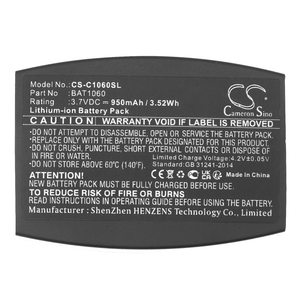 Batería para auriculares inalámbricos 3M CS-C1060SL