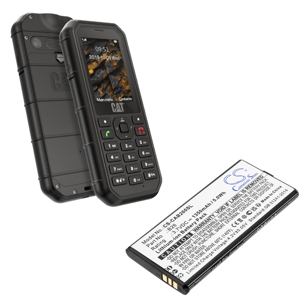 Batería del teléfono móvil CAT CS-CAB260SL