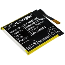 Reemplazo de batería compatible para Caterpillar 023.B0008.0061,A09QA008H