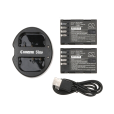 Sustitución compatible para Panasonic DMW-BLF19,DMW-BLF19E,DMW-BLF19PP,DMW-BTC10,DMW-BTC10G