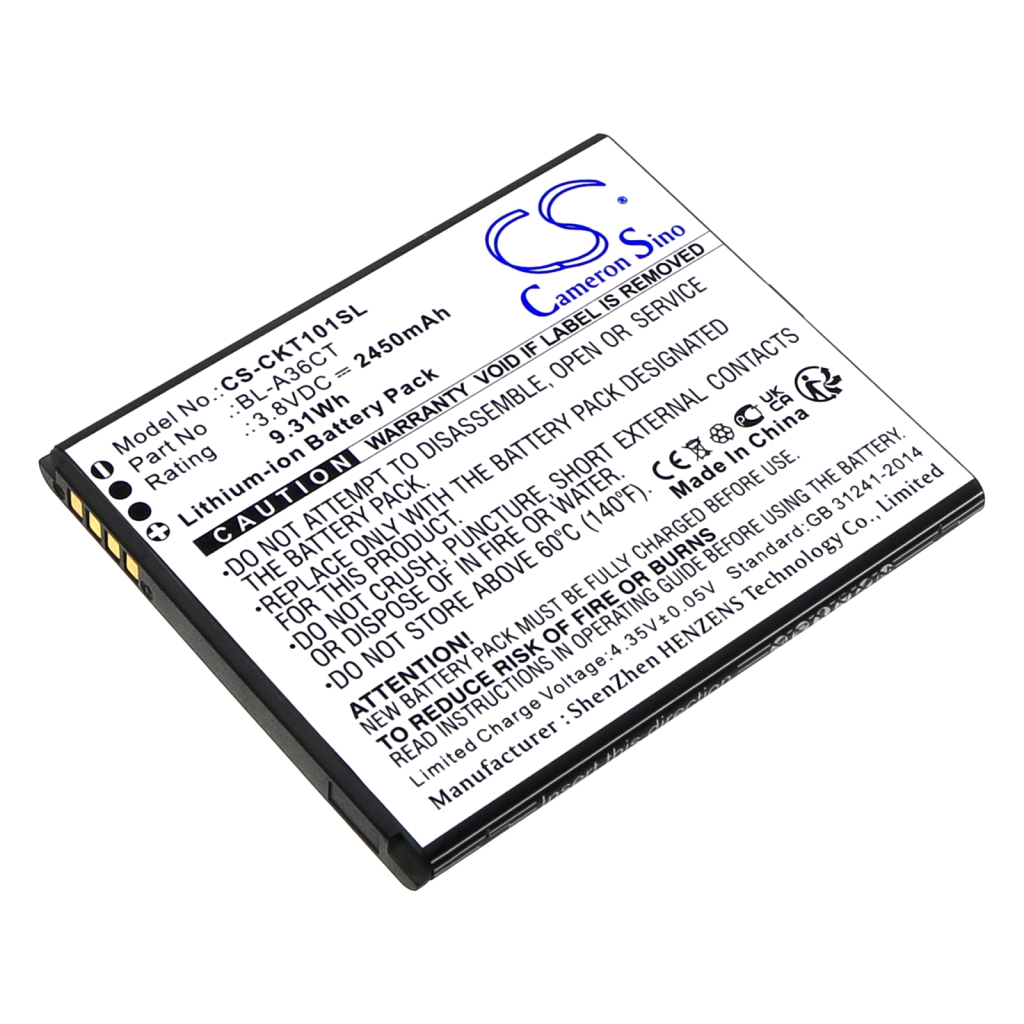 Batería del teléfono móvil Cricket CS-CKT101SL