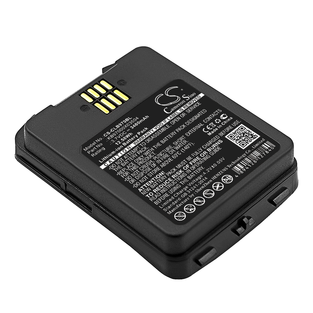 Batería de código de barras, escáner Cipherlab 9700