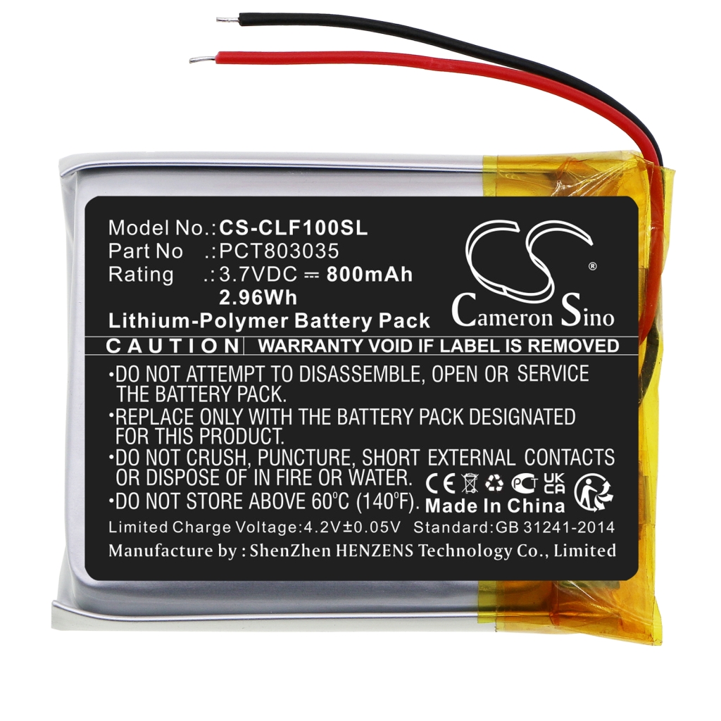 Batería para auriculares inalámbricos Cleer CS-CLF100SL