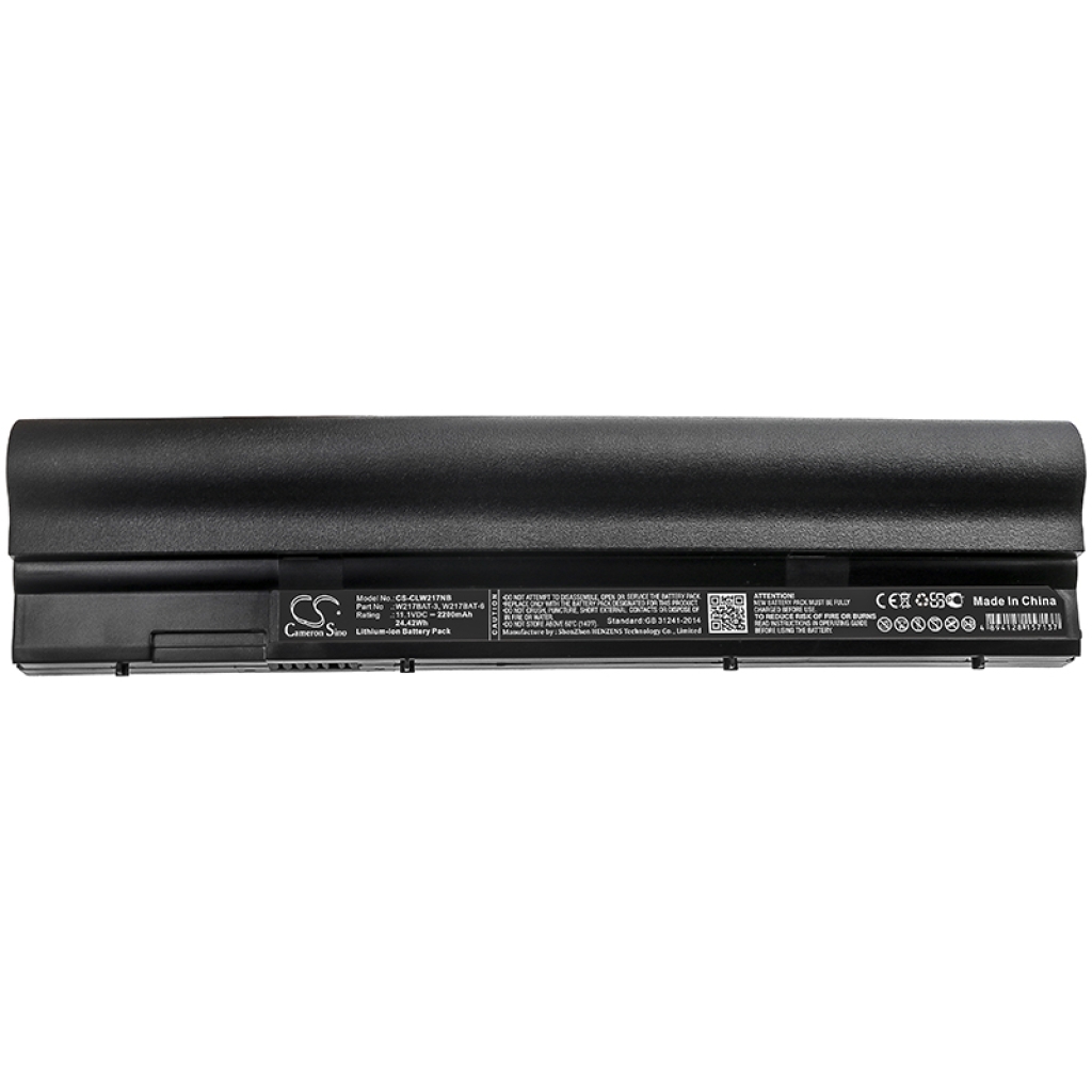 Batería para portátil CLEVO W217CU