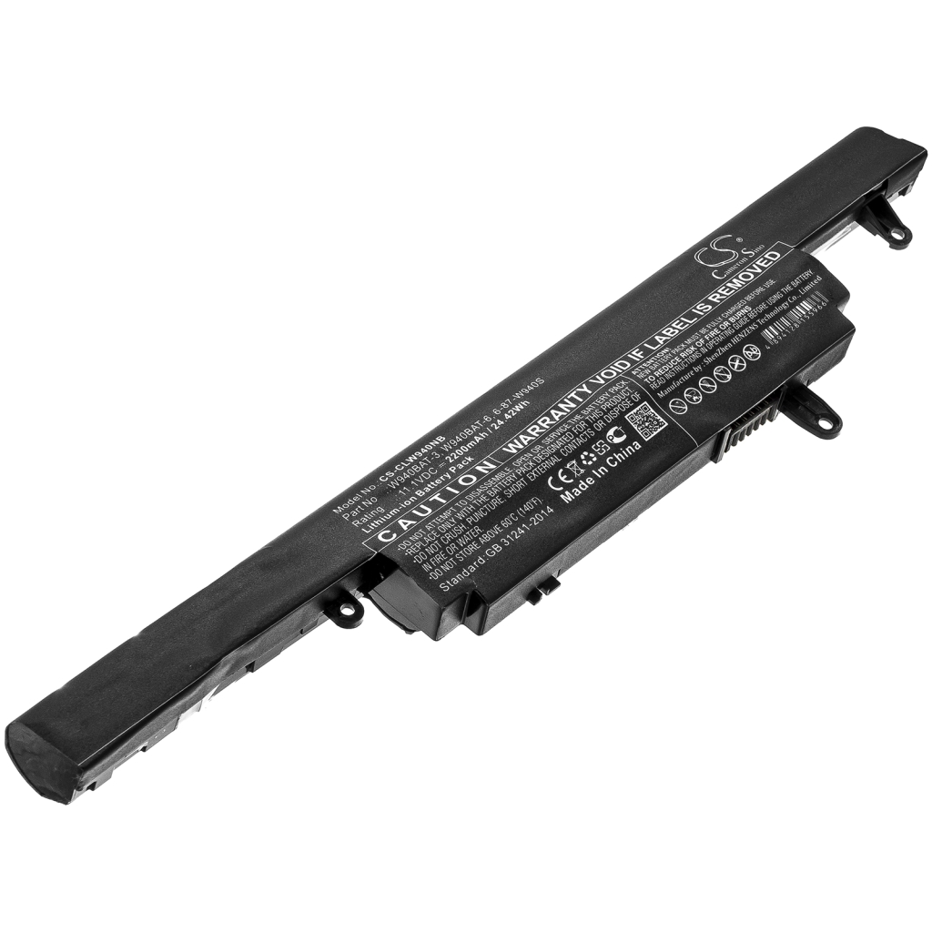 Batería para portátil CLEVO CS-CLW940NB